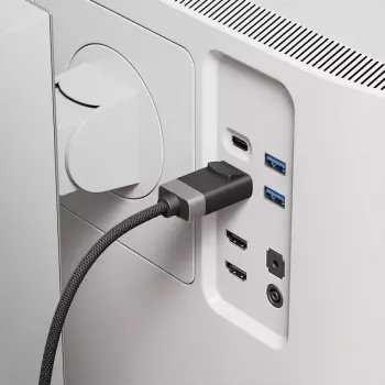 ALOGIC FUDP2-SGR DisplayPort-Kabel 2 m Grau Schwarz