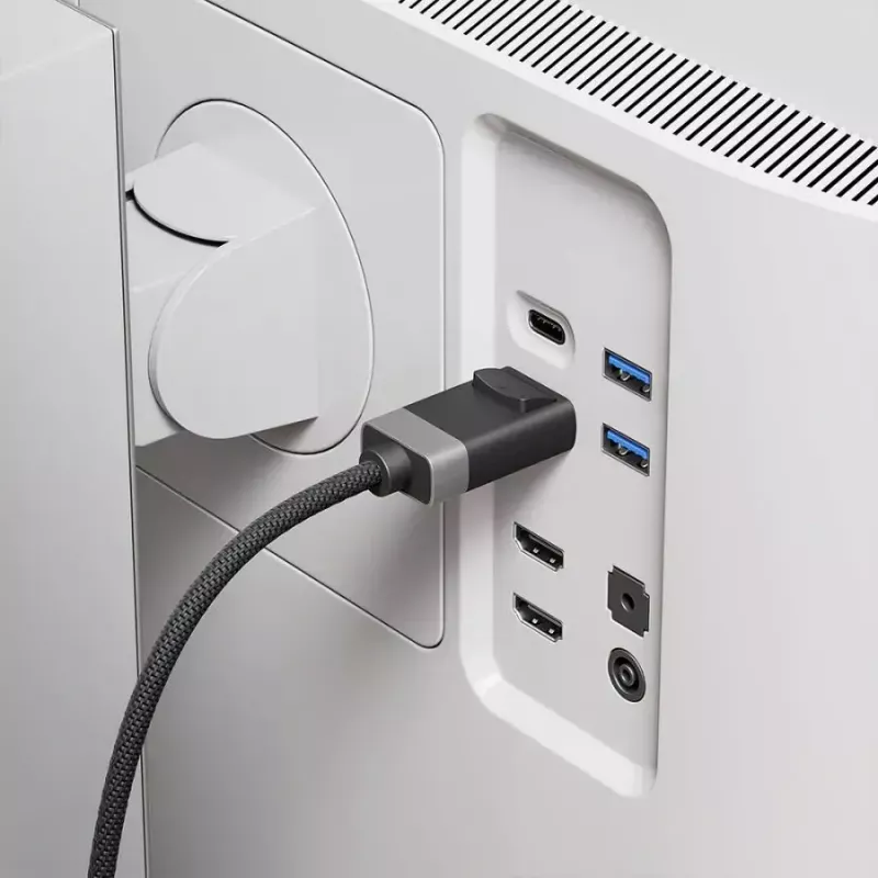 ALOGIC FUDP2-SGR DisplayPort-Kabel 2 m Grau Schwarz