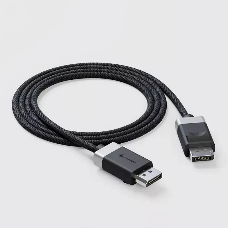 ALOGIC FUDP2-SGR DisplayPort-Kabel 2 m Grau Schwarz