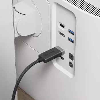 ALOGIC FUDPHD2-SGR Videokabel-Adapter 2 m DisplayPort HDMI Schwarz Grau