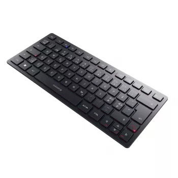 CHERRY KW 9200 MINI Tastatur Universal USB + RF Wireless + Bluetooth QWERTY Nordisch Schwarz