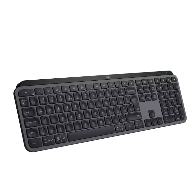 Logitech MX Keys S Tastatur Universal RF Wireless + Bluetooth AZERTY Belgisch Graphite