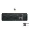 Logitech MX Keys S Tastatur Universal RF Wireless + Bluetooth AZERTY Belgisch Graphite