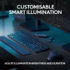 Logitech MX Keys S Tastatur Universal RF Wireless + Bluetooth AZERTY Belgisch Graphite