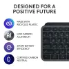 Logitech MX Keys S Tastatur Universal RF Wireless + Bluetooth AZERTY Belgisch Graphite