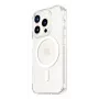 PanzerGlass ® HardCase Transparent w. White MagSafe & D3O® iPhone 15 Pro