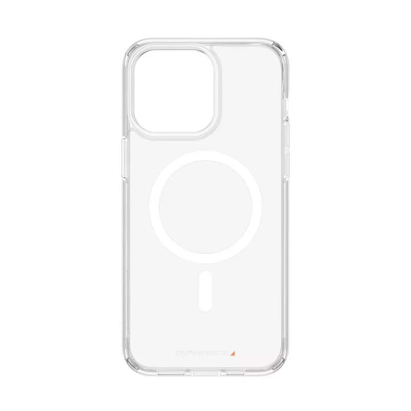 PanzerGlass ® HardCase Transparent mit White MagSafe & D3O® iPhone 15 Pro Max