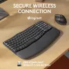 Logitech Wave Keys for Business Ergonomische Tastatur Full-Size Kabellos