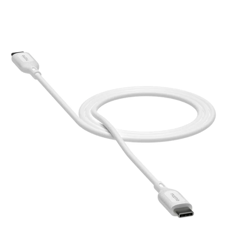 mophie essentials Ladekabel | 1 m USB-Kabel USB 2.0 USB-C Weiß