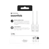 mophie essentials Ladekabel | 1 m USB-Kabel USB 2.0 USB-C Weiß
