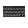 R-Go Tools Ergonomische Tastatur R-Go Compact Break, kompakte Tastatur mit Pausen-Software, QWERTZ (DE), Bluetooth, schwarz
