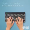 R-Go Tools Ergonomische Tastatur R-Go Compact Break, kompakte Tastatur mit Pausen-Software, QWERTZ (DE), Bluetooth, schwarz