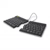 R-Go Tools Ergonomische Tastatur R-Go Split Break mit Break-Software, ergonomische geteilte Tastatur, QWERTZ (DE), Bluetooth, schwarz