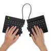 R-Go Tools Ergonomische Tastatur R-Go Split Break mit Break-Software, ergonomische geteilte Tastatur, QWERTZ (DE), Bluetooth, schwarz