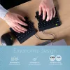 R-Go Tools Ergonomische Tastatur R-Go Split Break mit Break-Software, ergonomische geteilte Tastatur, QWERTZ (DE), Bluetooth, schwarz