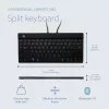 R-Go Tools Ergonomische Tastatur R-Go Split Break mit Break-Software, ergonomische geteilte Tastatur, QWERTZ (DE), Bluetooth, schwarz