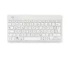 R-Go Tools Ergonomische Tastatur R-Go Compact Break, kompakte Tastatur mit Pausen-Software, QWERTZ (DE), Bluetooth, weiß