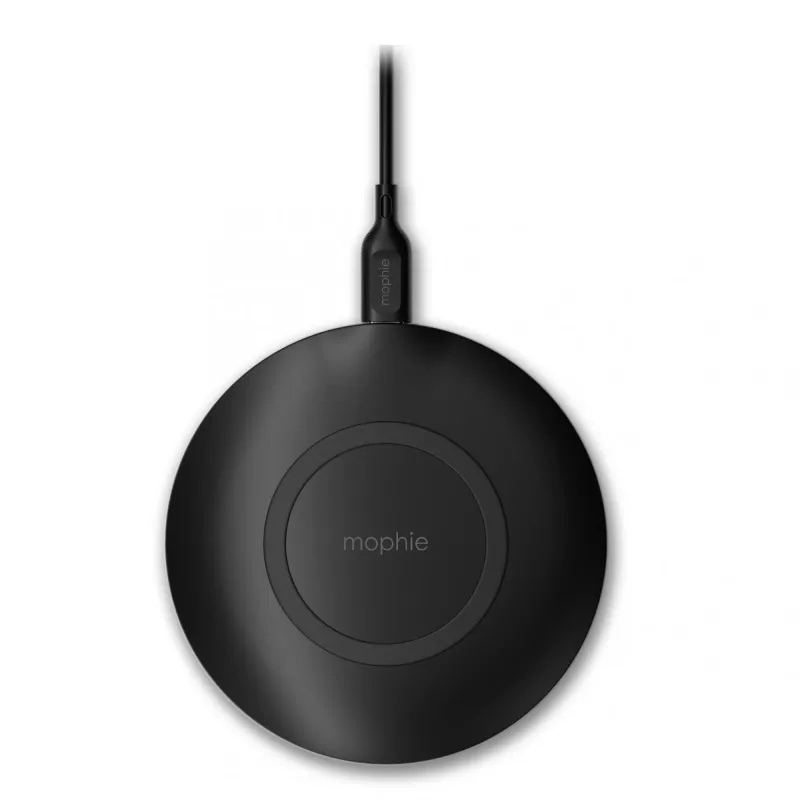 mophie essentials kabelloses Ladepad 15 W Smartphone Schwarz USB Innenbereich