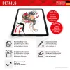 Displex TABLET PAPERSENSE für iPad Pro 11'' (1./2./3./4. Gen.)/Air (4./5. Gen.), abnehmbare Schreib- oder Zeichenfolie mit Paper Feeling