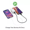 Netzteil Zagg 50W 2x USB-C Weiß — Zagg mophie essentials