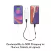 Netzteil Zagg 50W 2x USB-C Weiß — Zagg mophie essentials