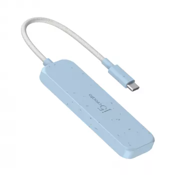 j5create Umweltfreundlicher USB-C zu 4-Port Type-C und Type-A Gen 2 Hub