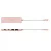 USB-C Hub j5create JCH342ER-N 4-Port Type-C Type-A Gen 2 10000 Mbit/s Rose