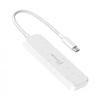 j5create Umweltfreundlicher USB-C- auf 4-Port Type-C & Type-A Gen 2 Hub