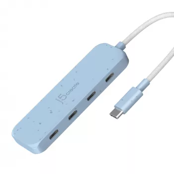 USB-C Hub j5create JCH345EC-N 4-Port Type-C Gen 2 10000 Mbit/s