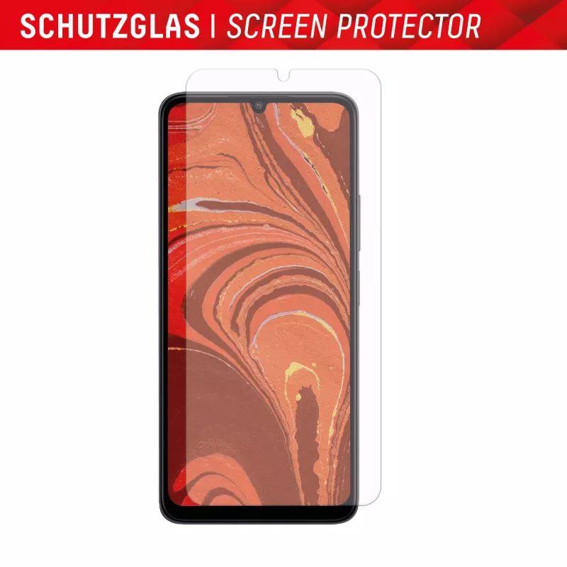 Displex Smart Glass (9H) für Xiaomi Redmi 13C, Montageaufkleber, unzerbrechlich