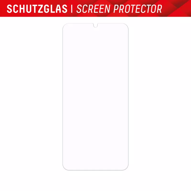 Displex Smart Glass (9H) für Xiaomi Redmi 13C, Montageaufkleber, unzerbrechlich