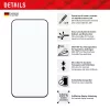 Displex Full Cover Screen Protector (10H) für Samsung Galaxy A35/A55 5G, Eco-Montagerahmen, Full Cover
