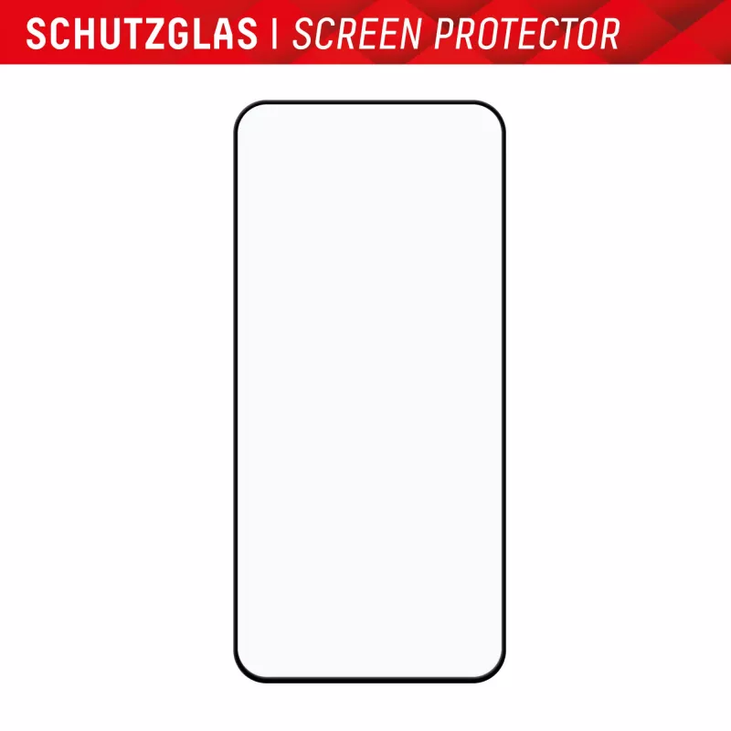 Displex Full Cover Screen Protector (10H) für Samsung Galaxy A35/A55 5G, Eco-Montagerahmen, Full Cover