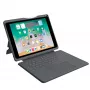 ASTAR DEQSTER Smart Rugged Touch Plus Tastatur 10,2 Zoll — QWERTZ Deutsch, mechanische Schalter, Smart Connector-Docking, Grau