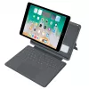 ASTAR DEQSTER Smart Rugged Touch Plus Tastatur 10,2 Zoll — QWERTZ Deutsch, mechanische Schalter, Smart Connector-Docking, Grau