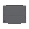 ASTAR DEQSTER Smart Rugged Touch Plus Tastatur 10,2 Zoll — QWERTZ Deutsch, mechanische Schalter, Smart Connector-Docking, Grau