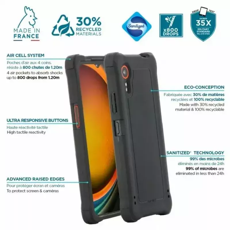 Cover Mobilis XCover 7 16,8 cm (6,6 Zoll) Grau