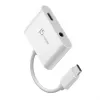 j5create JCA122 USB-C® auf 3,5-mm-Audio-Adapter mit Power Delivery, Schwarz
