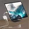 j5create JCA122 USB-C® auf 3,5-mm-Audio-Adapter mit Power Delivery, Schwarz