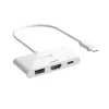 j5create JCA399 USB-C® auf HDMI™ 4K144Hz & USB™ 3.2 mit Power Delivery 100W, Schwarz