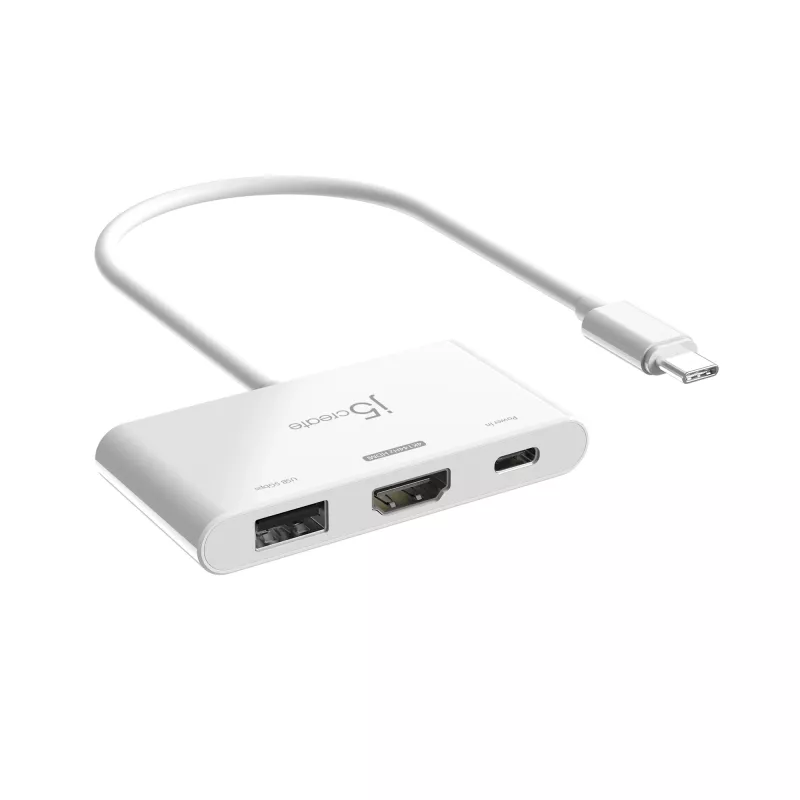 j5create JCA399 USB-C® auf HDMI™ 4K144Hz & USB™ 3.2 mit Power Delivery 100W, Schwarz
