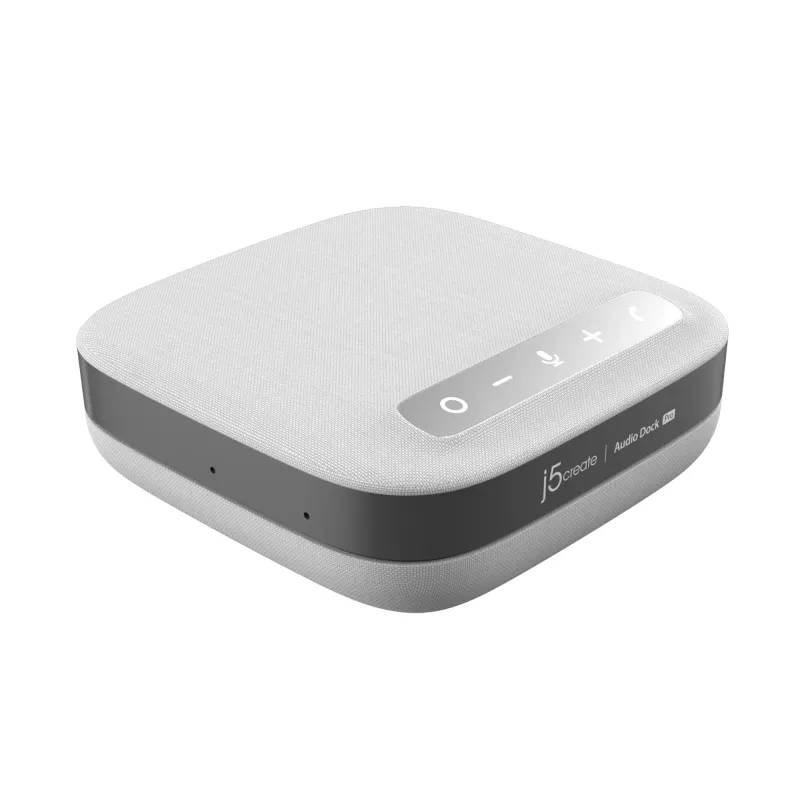 j5create JCDS337 USB-C® Dual 4K Speakerphone Dock Pro, Schwarz