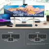 j5create JCDS337 USB-C® Dual 4K Speakerphone Dock Pro, Schwarz