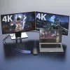 j5create JCD398 USB-C® Dual 4K HDMI™ 10Gbps Mini Dock, Schwarz