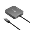 j5create JCD3191 4K60 Elite USB-C® Travel Adapter, Schwarz