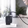 j5create JUP1565DC 67W GaN PD USB-C® Mini-Ladegerät mit 6 Arten von DC-Steckern – EU, Schwarz