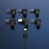 j5create JUP1565DC 67W GaN PD USB-C® Mini-Ladegerät mit 6 Arten von DC-Steckern – EU, Schwarz