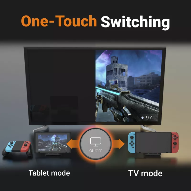 j5create JCD620 Mini Docking Station für Nintendo Switch™, Schwarz