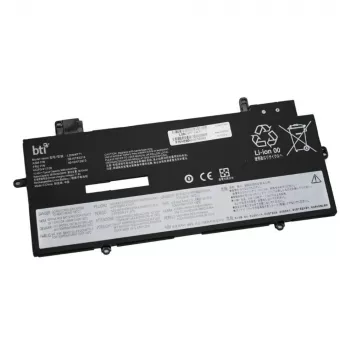 BTI 57Wh 4-Zellen-Akku L20C4P71-BTI kompatibel für Lenovo ThinkPad X1 Yoga Gen 8, 15,4 V, 3600 mAh, Schwarz