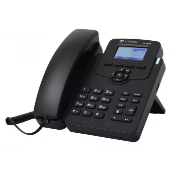 AudioCodes 405HD IP-Telefon Schwarz 2 Leitungen LCD